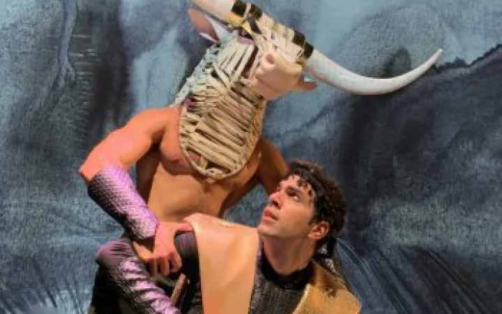 Theseus and Minotaur
